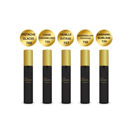 Branduri - Pachet Discovery, Gurmand, Apa de Parfum  5 x 12ml: Pistache Glacee 760 , Crème Caramelisee 759, Vanille Extase 757, Marshmallow Tentation 757 si Caramel Sublime 729