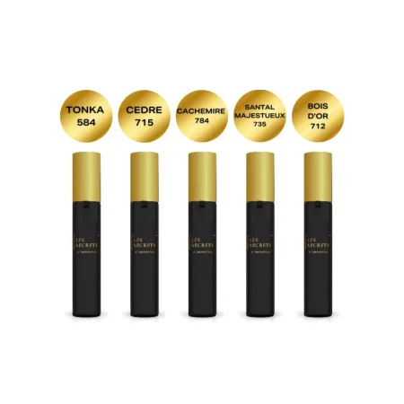 Branduri - Pachet Discovery, Oriental, Apa de Parfum  5 x 12ml: Tonka 584 , Cedre 715 , Cachemire 784, Santal Majestueux 735  si Bois D'Or 712