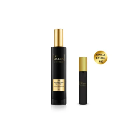 Branduri - Pachet Promo: Apa de Parfum Marshmallow Tentation 758 Les Secrets, Unisex, 50 ml + Apa de Parfum Vanilla Extase 757 Les Secrets, Unisex,12 ml