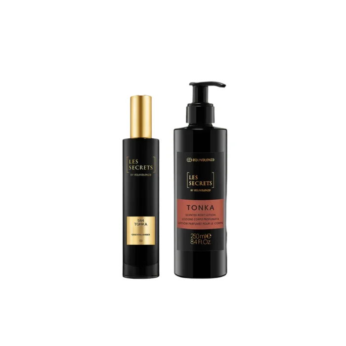 Branduri - Pachet Promo: Apa de Parfum Tonka 584 Les Secrets, 50 ml + Lotiune de corp Les Secrets Tonka 584