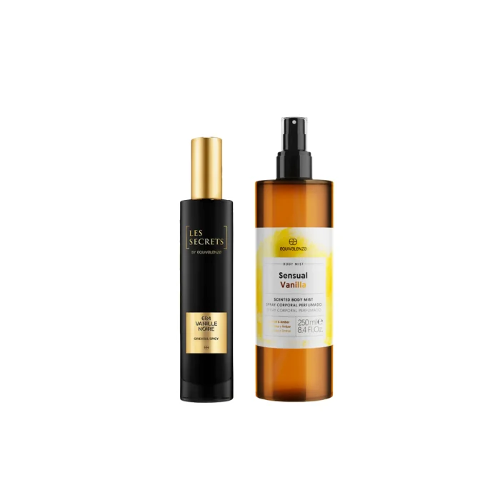 Branduri - Pachet Promo: Apa de Parfum Vanille Noire 684 Les Secrets, 50 ml  + Spray de Corp Sensual Vanilla