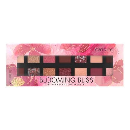 Palete machiaj - Paleta de farduri pentru ochi Catrice Blooming Bliss Slim Eyeshadow Palette 020, 10.6 g