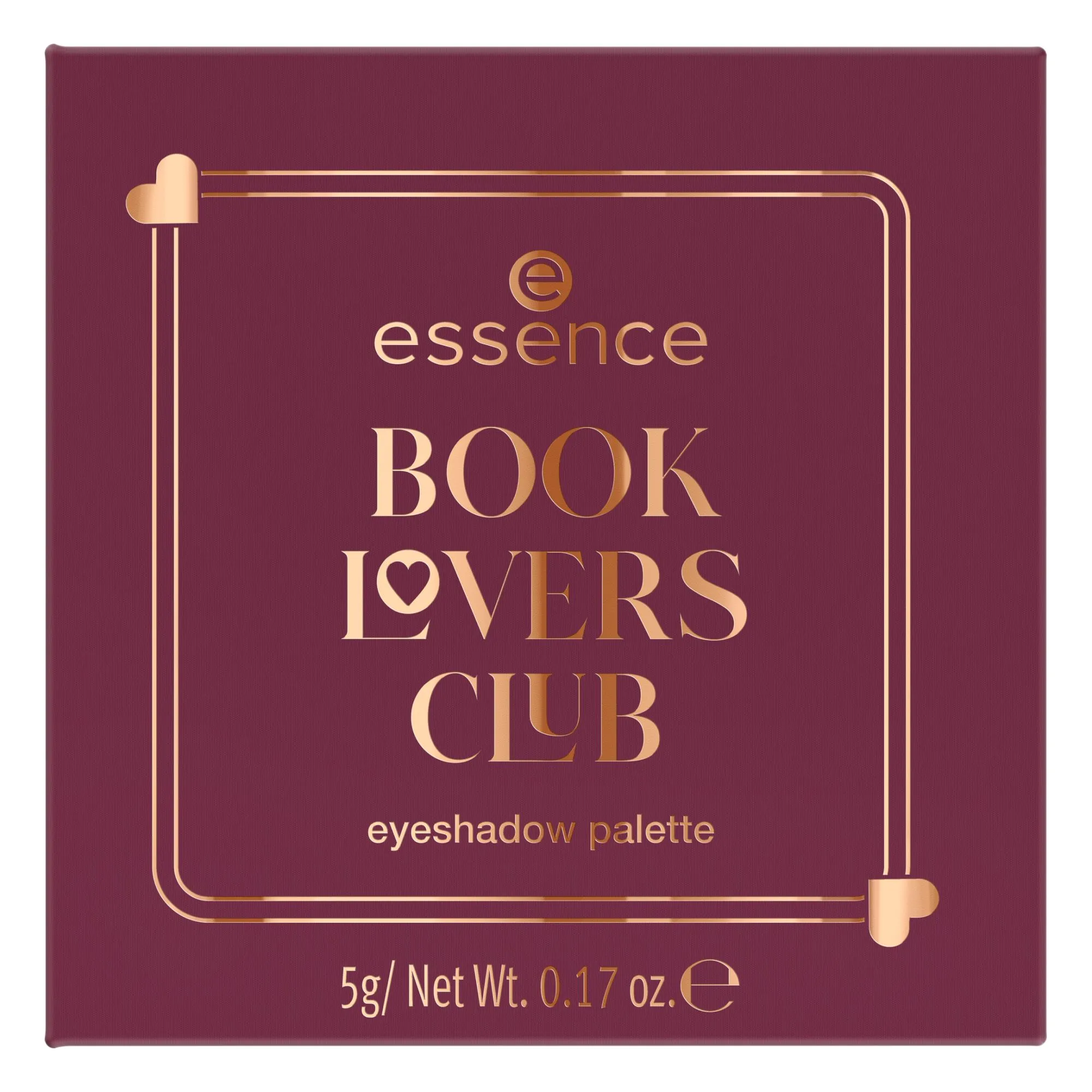 essence - Paleta de farduri pentru ochi chapter, essence, BOOK LOVERS CLUB 01 - Chapter: Love Letters, 5 g