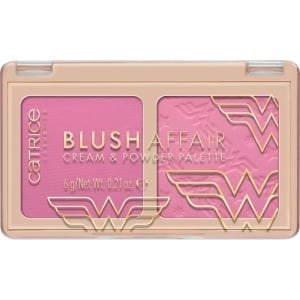 Palete machiaj - Paleta fard pentru obraz cremos si pudraWonder Woman Blush Affair Cream & Powder Palette 010 - Champion for all, 6 g, Catrice