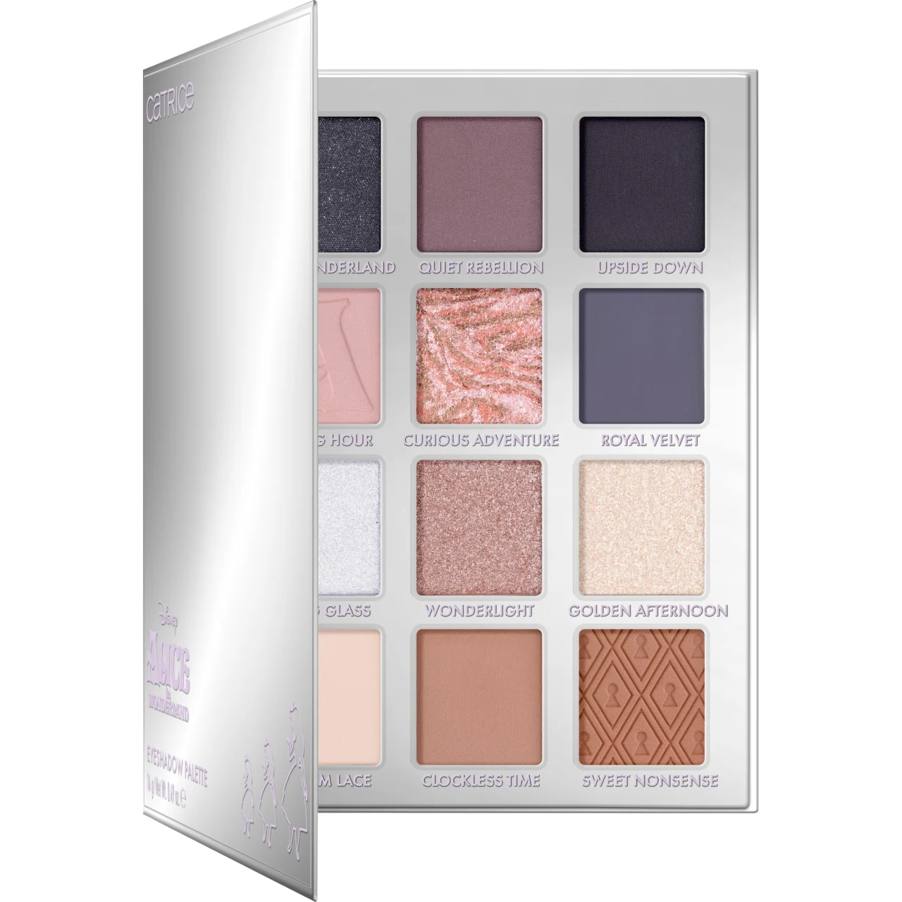 Seturi Make-up - Paleta farduri pentru ochi, Catrice, Disney Alice in Wonderland C01 - Meet Me In Wonderland, 16 g