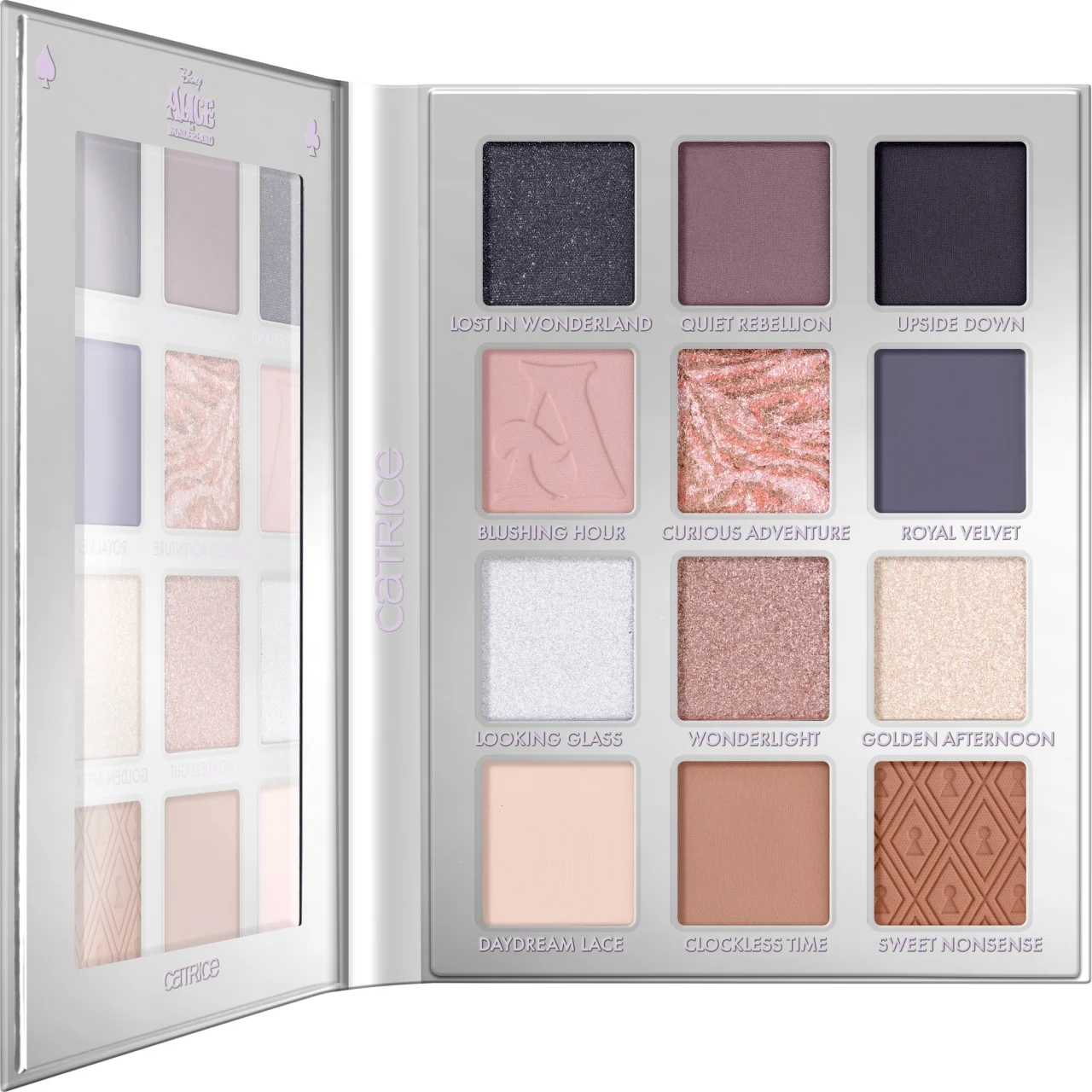 Paleta farduri pentru ochi, Catrice, Disney Alice in Wonderland C01 - Meet Me In Wonderland, 16 g [2]