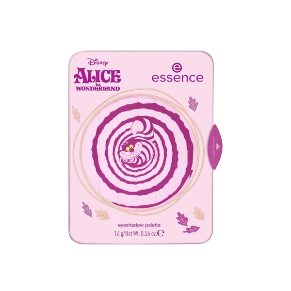 Make-up - Paleta farduri pentru ochi, essence, Disney Alice in Wonderland 01 - All Smiles Here, 16 g