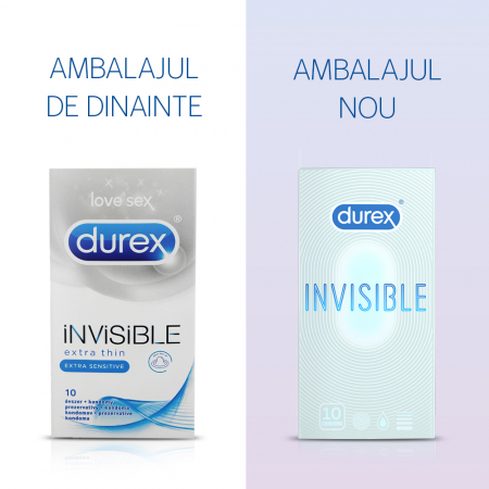 Prezervative Extra Sensitive 10 bucati, Durex [1]