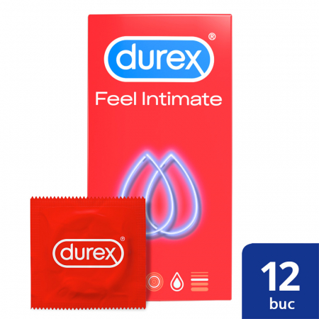 Prezervative - Prezervative Feel Intimate 12 buc, Durex