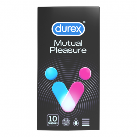 Prezervative Mutual Pleasure 10 bucati, Durex [2]