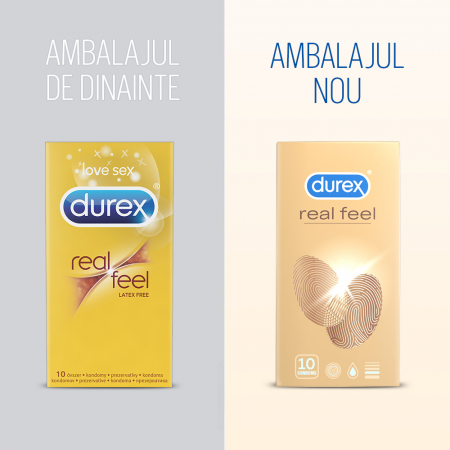 Prezervative Real Feel 10 buc, Durex [1]