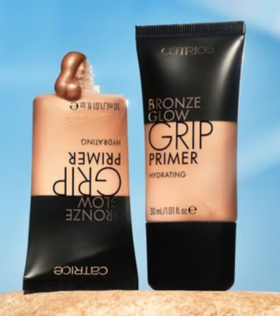 Primer Bronze Glow Grip Primer 010 - Sun Glazed, 30 ml, Catrice [5]