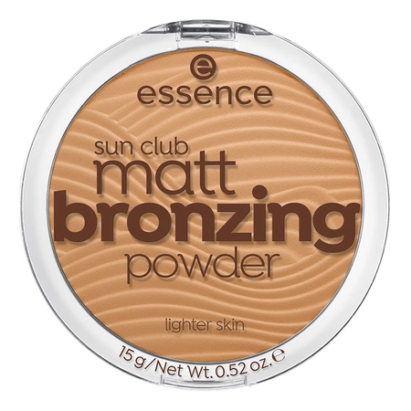 Pudra - Pudra bronzanta pentru fata Essence sun club matt bronzing powder 01, 15 g