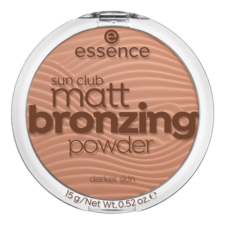 Pudra - Pudra bronzanta pentru fata Essence sun club matt bronzing powder 02, 15 g