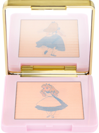 Ten - Pudra compacta iluminatoare, Catrice, Disney Alice in Wonderland C01 - Slightly Confused, 6.3 g
