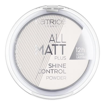 Ten - Pudra compacta mata Catrice All Matt Plus Shine Control Powder 001, 10 g
