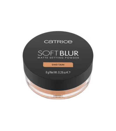 Pudra - Pudra libera pentru setare Soft Blur Matte Setting Powder 040 - Tan, 8 g, Catrice