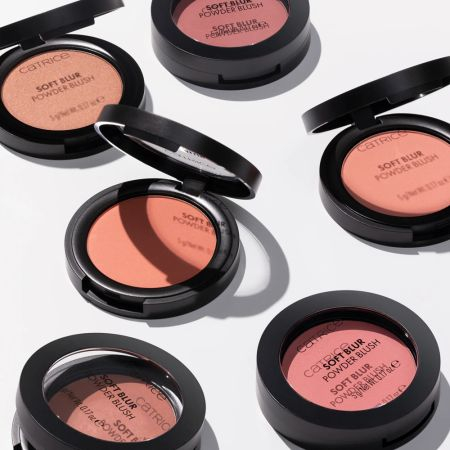 Pudra mata pentru fixare Soft Blur Powder Blush 030 - Cinnamon Sugar, Catrice [5]