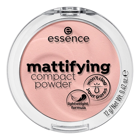 Pudra - Pudra matifianta pentru fata Essence mattifying compact powder 10, 12 g
