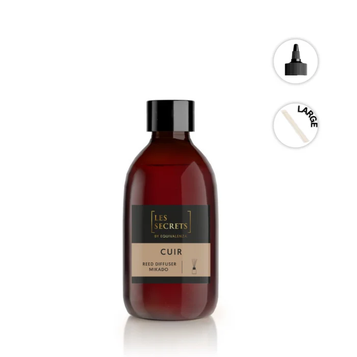 Branduri - Rezerva mikado Les Secrets 383 Cuir, Equivalenza, 250 ml