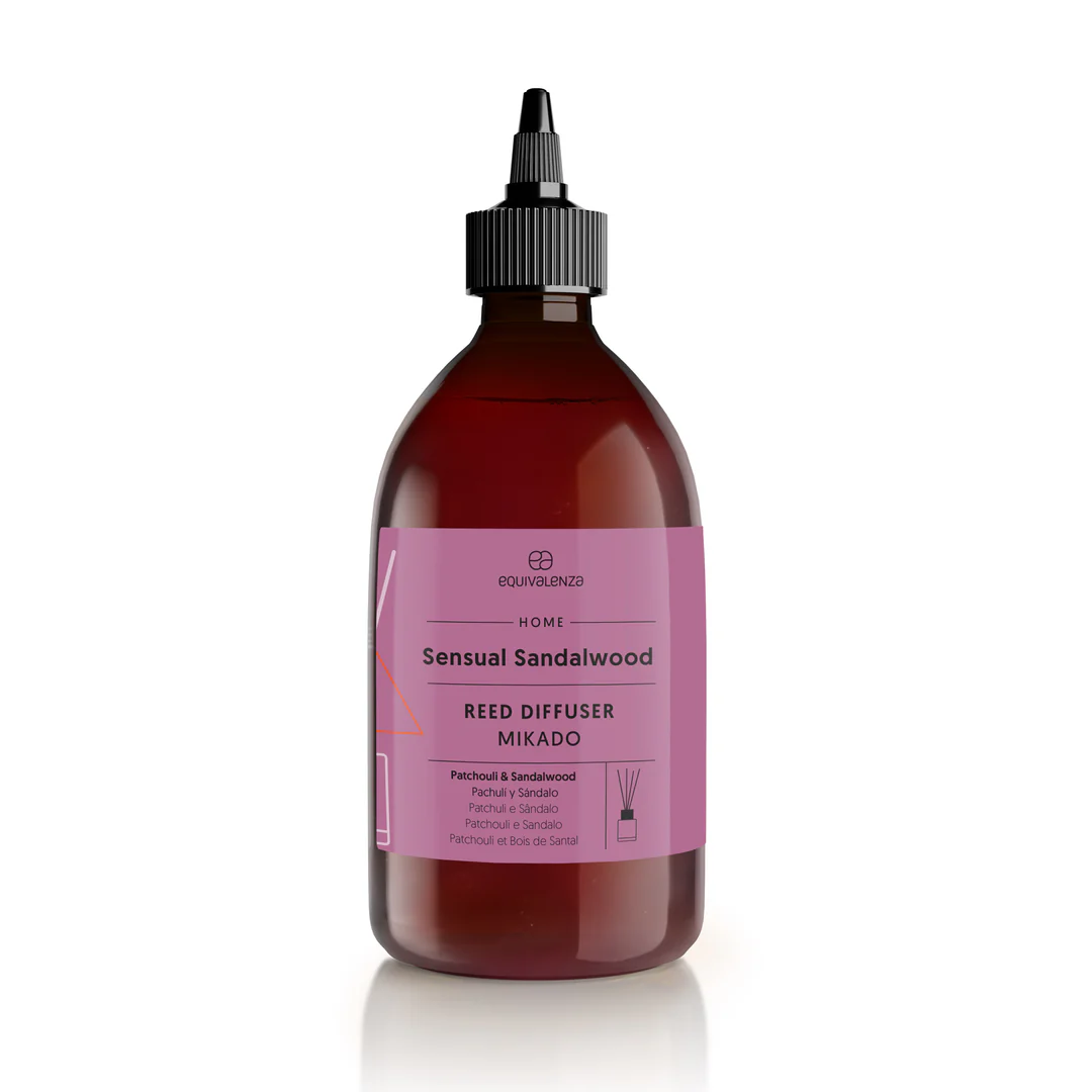 Equivalenza - Rezerva mikado Sensual Sandalwood, Equivalenza, 500 ml