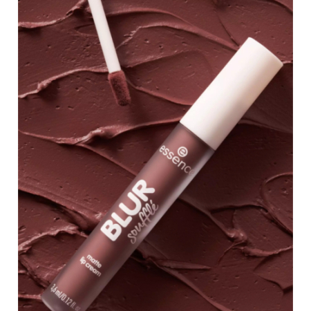 Ruj lichid BLUR soufflé matte lip cream 01 - Deep Scroll, essence [4]