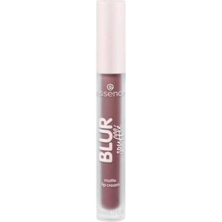 essence - Ruj lichid BLUR soufflé matte lip cream 01 - Deep Scroll, essence