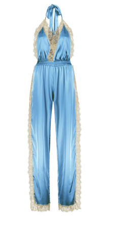 Salopetă din mătase Luna albastru Pal, Noblesse Oblige [1]