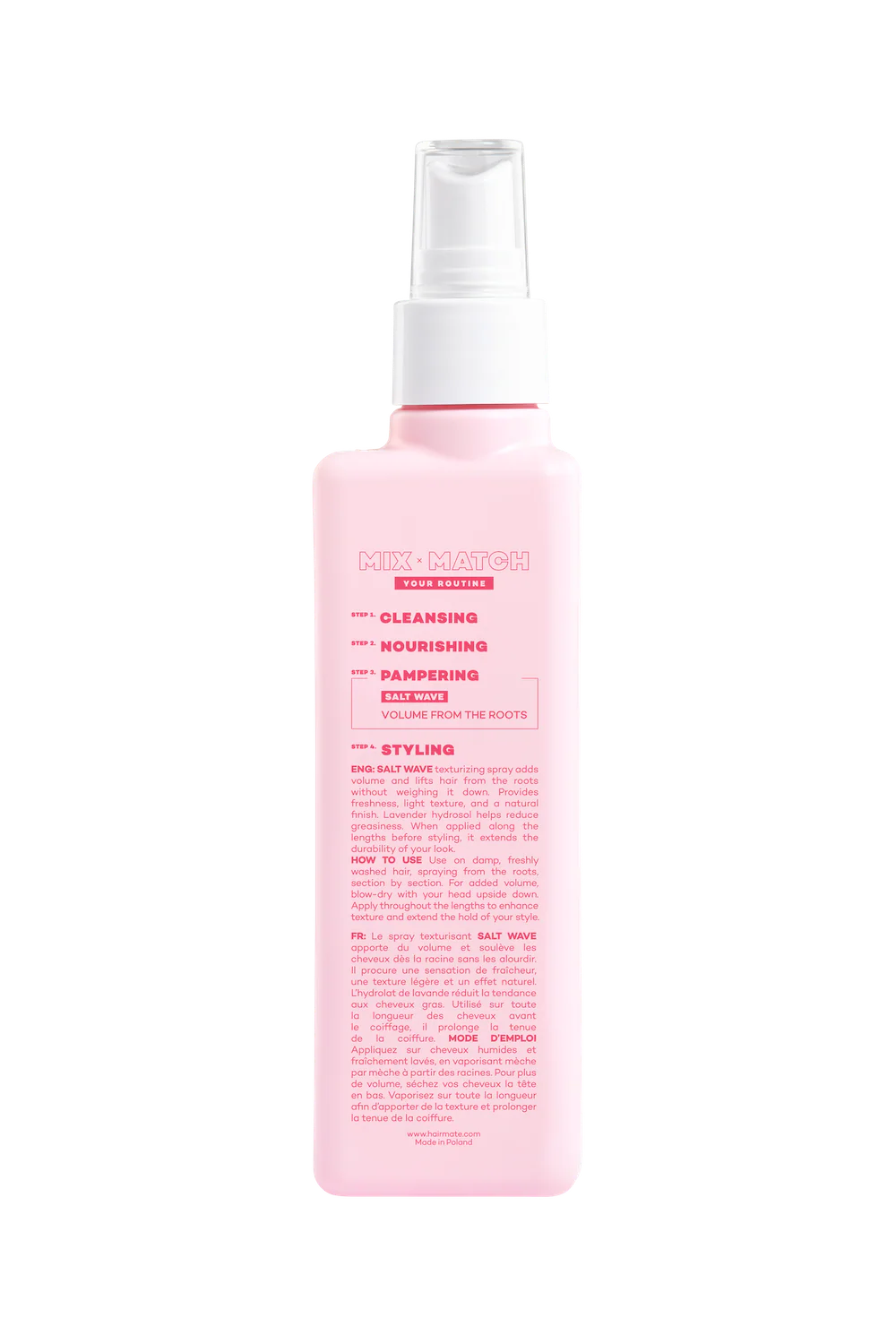 SALT WAVE Spray de volum cu sare de mare, HAIRMATE, 150ml [1]
