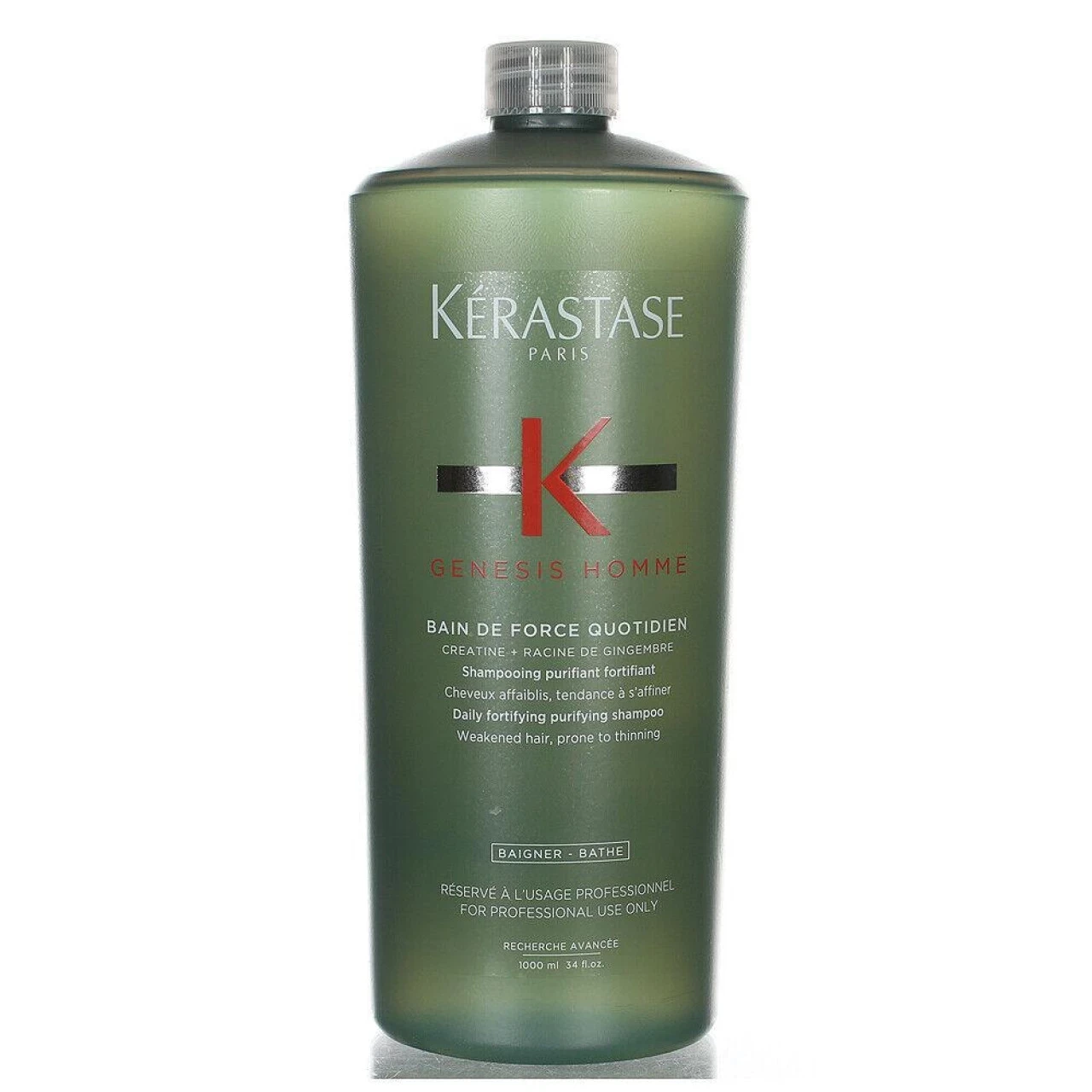 Kerastase - Sampon fortifiant impotriva caderii parului Kerastase KER GENESIS HOMME Bain Force, 1000ml