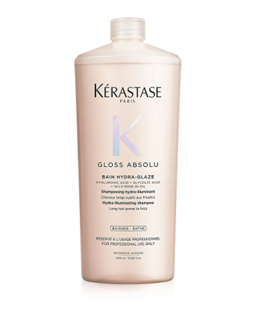 Sampon hidratant pentru par Kerastase GLOSS ABSOLU Bain Crème Hydra Glaze, 1000ml