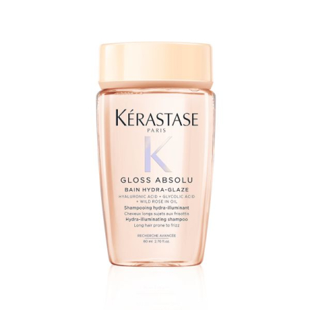Kerastase - Sampon hidratant pentru stralucirea parului Kerastase GLOSS ABSOLU Bain Hydra Glaze, 80ml