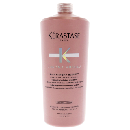 Kerastase - Sampon pentru par vopsit Kerastase CHROMA ABSOLU Bain Riche Chroma Respect, 1000ml