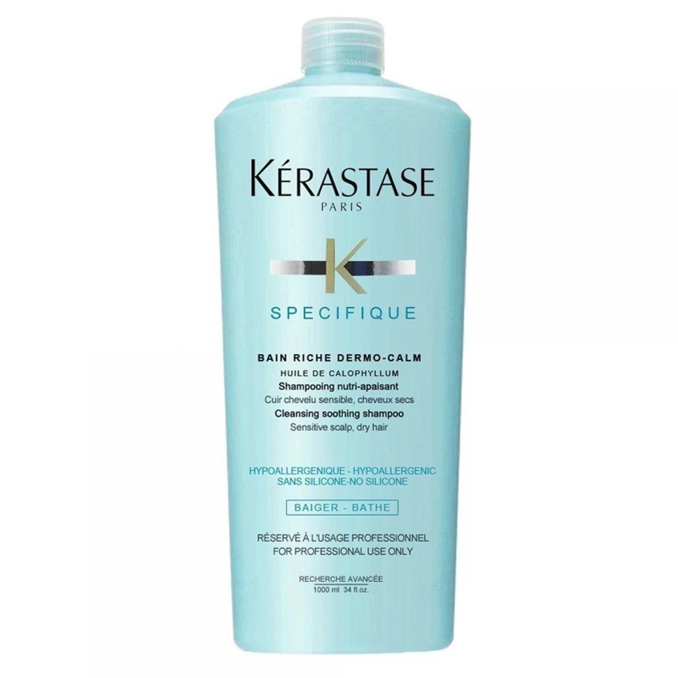 Sampon pentru scalpul sensibil si parul uscat Kerastase SPECIFIQUE Dermo-calm Bain Riche, 1000ml