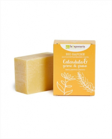 Sapun - Sapun solid cu galbene si germeni de grau, 100 g