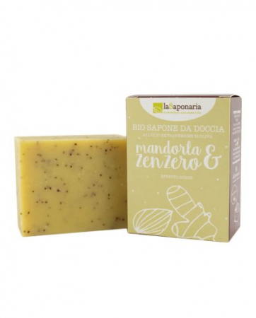 Sapun - Sapun solid cu migdale si ghimbir, 100 g