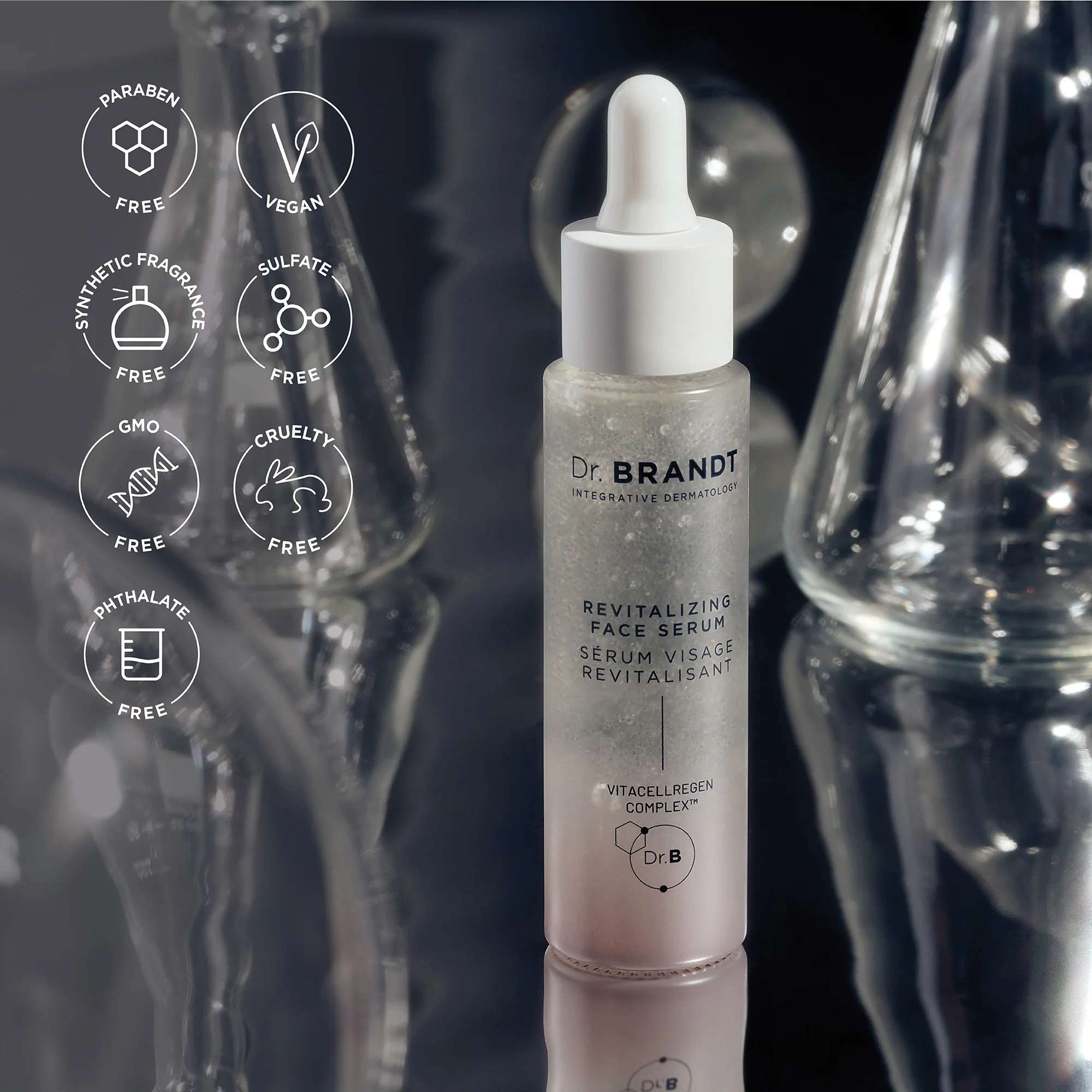 Serum pentru fata revitalizant Dare to Age Revitalizing Face Serum, 30 ml, Dr. Brandt [5]