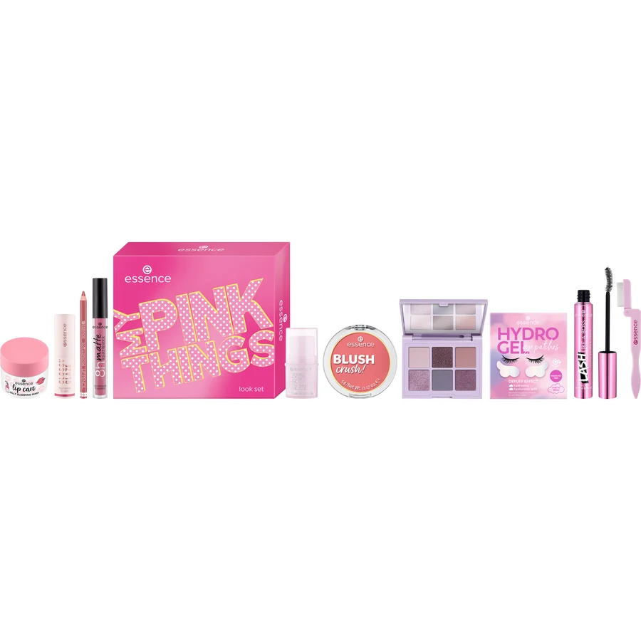 essence - Set de machiaj MY PINK THINGS, essence, 1 buc