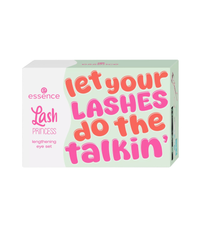 essence - Set de produse pentru gene Lash PRINCESS lengthening eye set 01 - Crown Worthy Lashes, 1 buc, essence