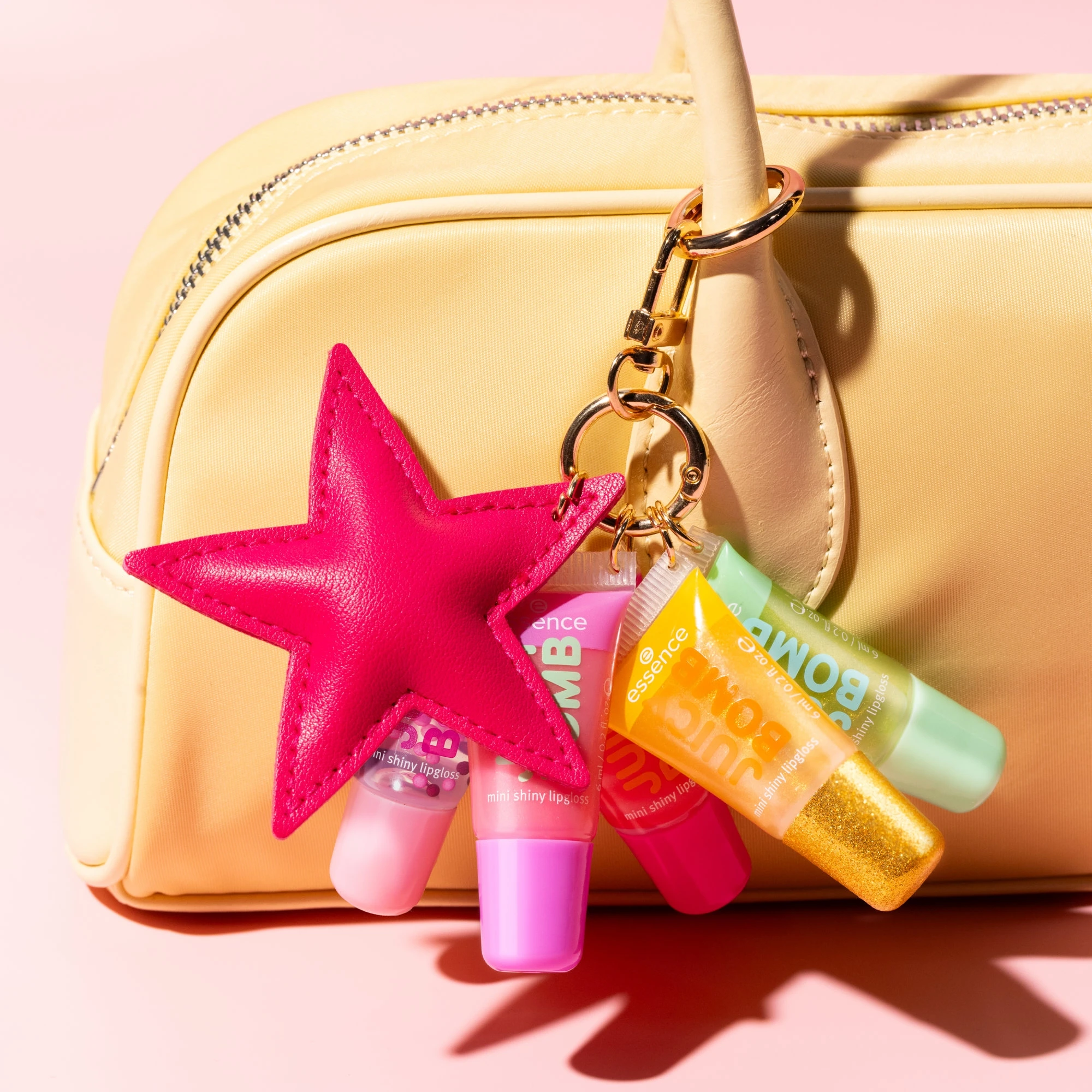 Set luciu de buze JUICY BOMB mini shiny lipgloss - Holiday Happiness, 1 buc,  Essence [3]