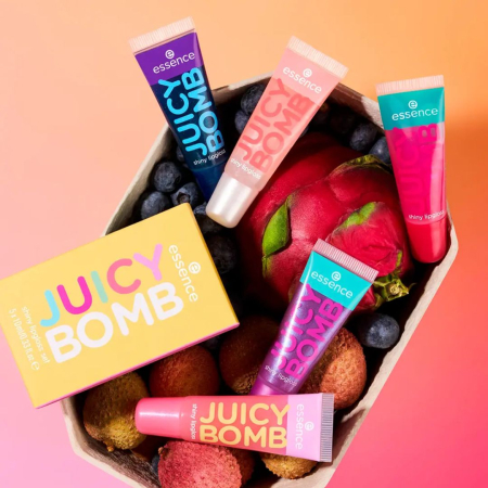 Set luciuri de buze JUICY BOMB shiny lipgloss set 03 - The Juicy Side Of Life, essence [2]