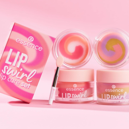 Set penrtu ingrijirea buzelor swirl, essence, 01 - Swirl Me Maybe?!, 1 buc [2]