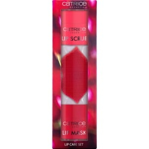 Balsam de buze - Set pentru ingrijirea buzelor ETERNAL RED Lip Care Set C01, 1 buc, Catrice
