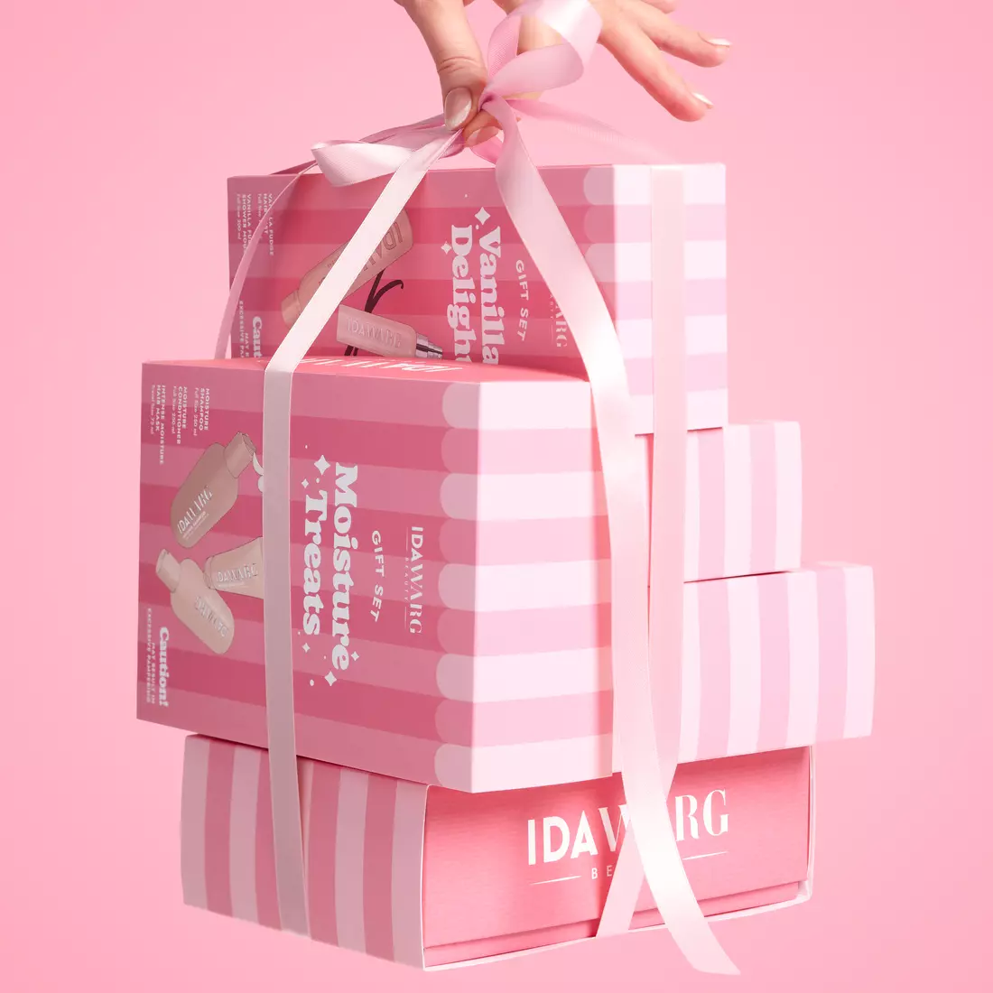 Set pentru ingrijirea corpului si parului Vanilla Delight Body & Hair care SE, IDA WARG, 2 buc [4]
