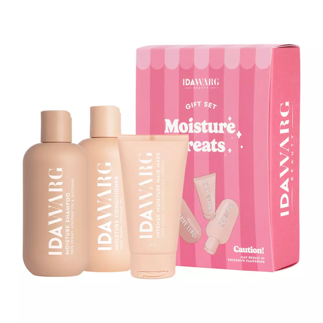 Set pentru ingrijirea parului Moisture Treats Hair care SET, IDA WARG, 3 buc [1]