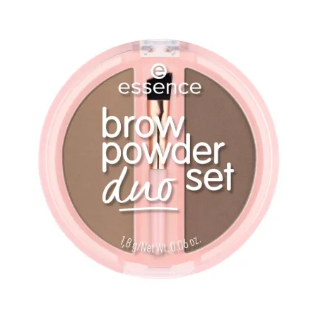 Seturi si accesorii sprancene - Set pentru sprancene Essence Brow Powder duo set, 01 - Light, 1.8 g