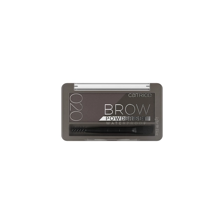 Seturi si accesorii sprancene - Set pudra pentru sprancene rezistent la apa Catrice Brow Powder Set Waterproof 020, 4 g