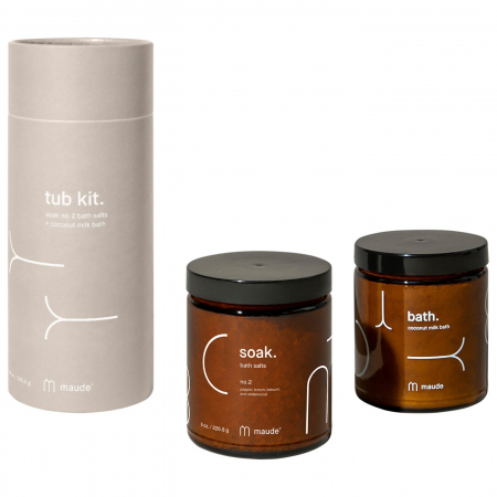 MAUDE - Set Soak no. 2 + Bath (piper roz si gurjun balsam)