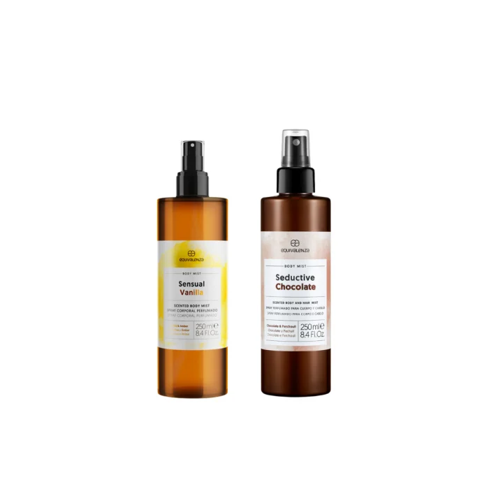 Equivalenza - Set Spray de Corp: Sensual Vanilla si Seductive Chocolate