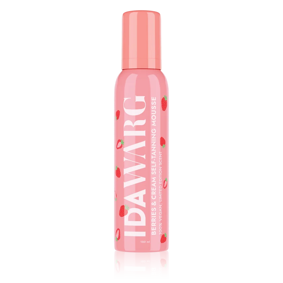 Ingrijire corp - Spuma autobronzanta Berries & Cream Self-Tanning Mousse, IDA WARG, 150 ml